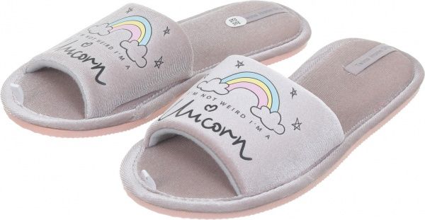 Капці домашні Twins HS-VL велюр р. 40 сірий 