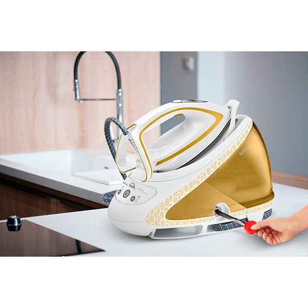 Праска з парогенератором Tefal GV9581 Pro Express Ultimate та прасувальна дошка Tefal IB5100 Pro Comfort у дарунок!
