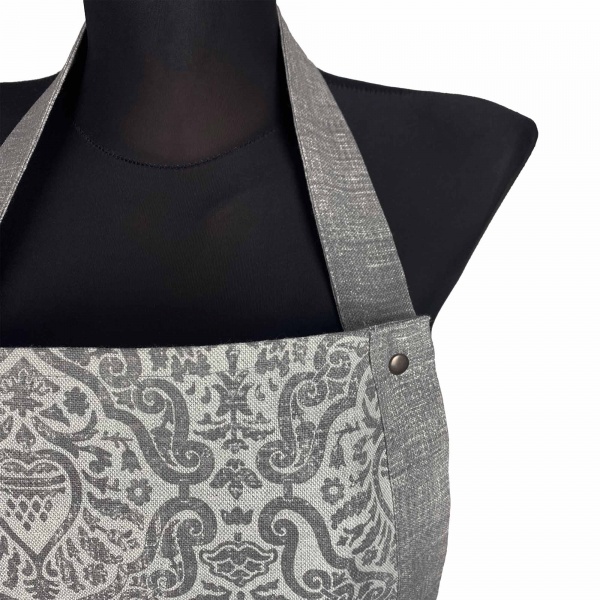 Фартук PERLA Вензель серебро La Nuit