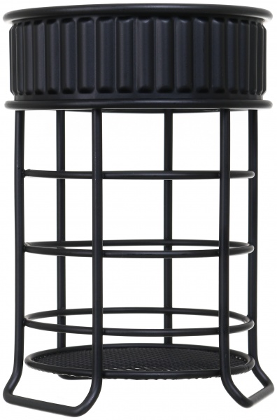 Тримач для столових приборів Grace 11,5х16,6 см чорний S-E491143M Flamberg Premium