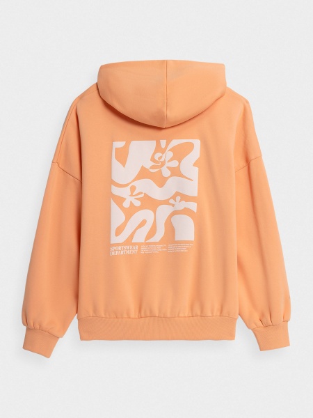 Джемпер 4F SWEATSHIRT F698 4FAW23TSWSF698-70S р.XS оранжевый