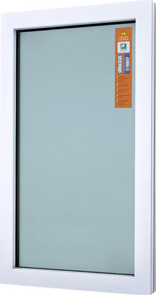 Окно глухое DECCO 60 500x900 мм