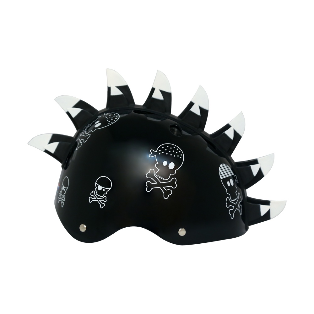 Шлем защитный STREETJAM Пират черный матовый М (55-58 см)