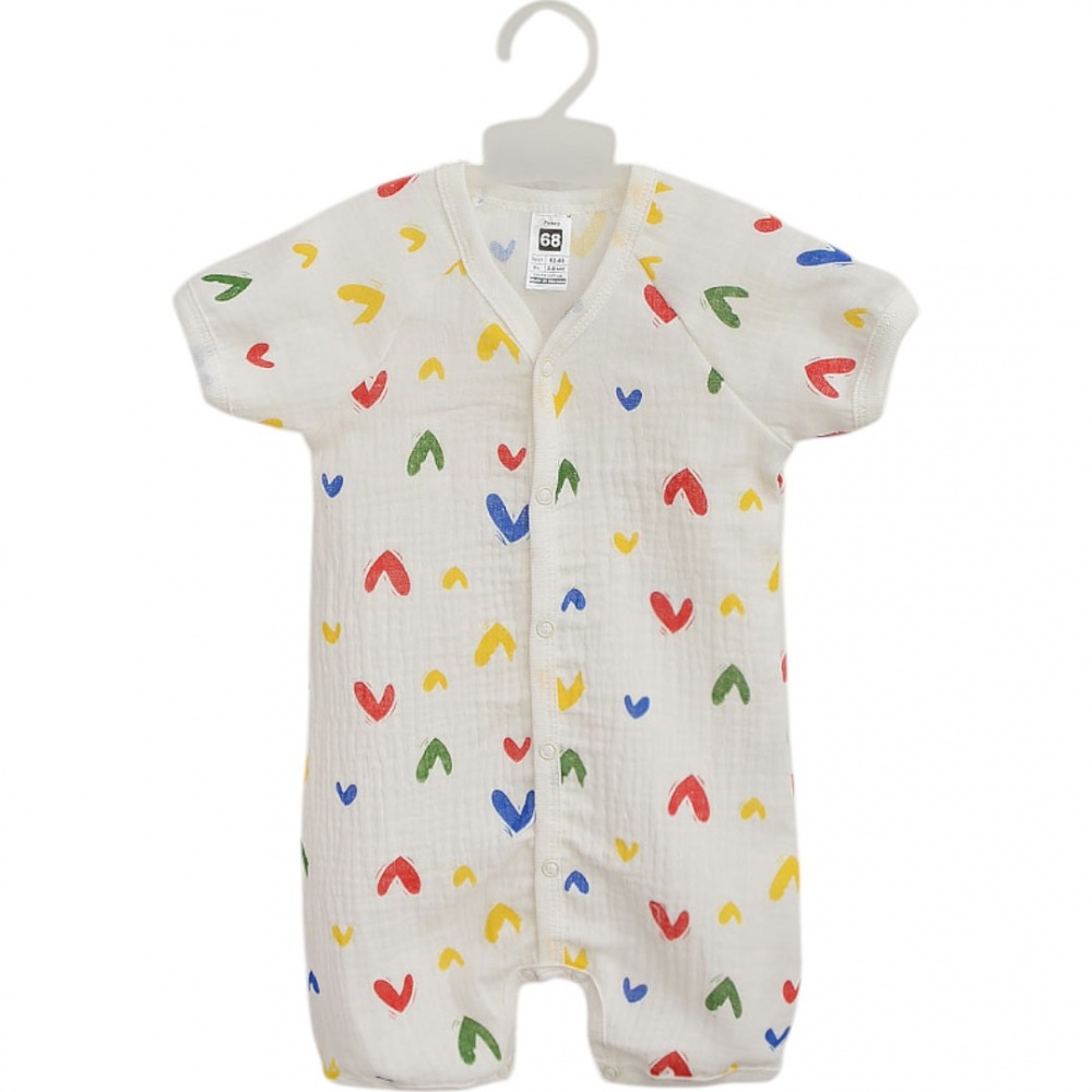 Песочник для девочки Blanka Сердечко р.74-80 бежевый 110802