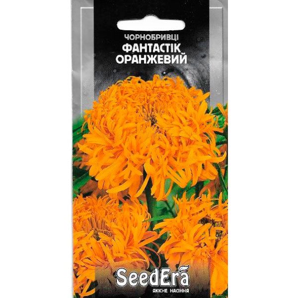 Семена Seedera Бархатцы Фантастик Оранжевый 0.5 г