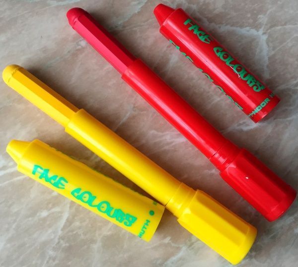 Фарби для обличчя Mix colors 4610_mix 6 шт.