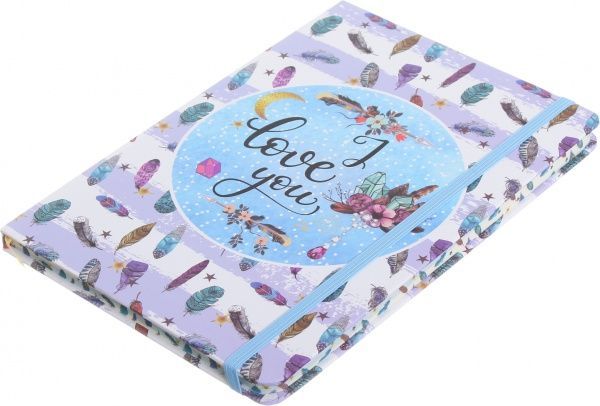 Книга для нотаток I love you А5 80 аркушів