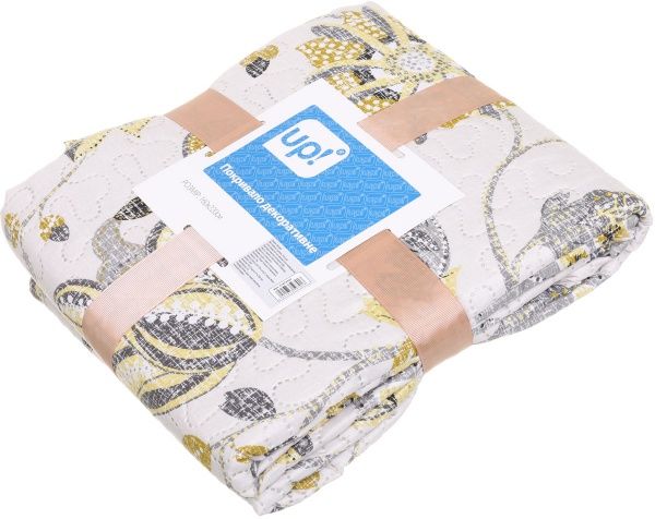 Покривало Вітербо 160x220 см UP! (Underprice) бежевий із білим 