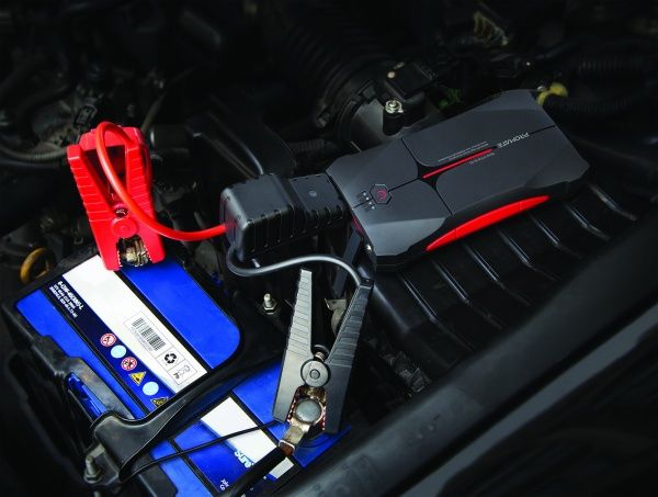 Мобильное пускозарядное устройство Promate SparkTank-10 10000 mAh 800A Jump Starter USB 2.1А IP66 LED 