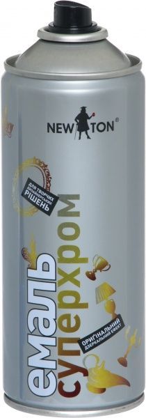 Эмаль аэрозольная Суперхром New Ton золотой 400 мл