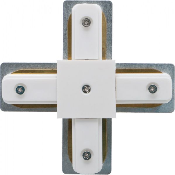 З’єднувач хрестовий Светкомплект HH-206-cross connector білий 
