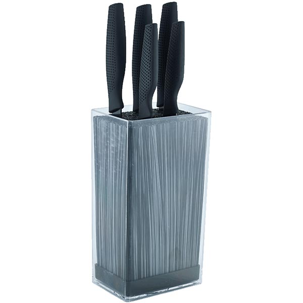 Набор ножей в колоде 6 предметов AU 861 Aurora