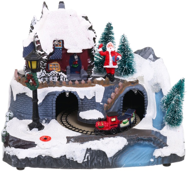 Декорація новорічна з підсвіткою ACJ000320 в асортименті світлодіодна (LED) 17 см 