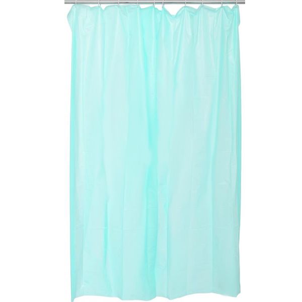 Шторка для ванной Woko 180x180 см зеленая