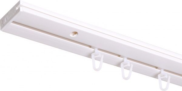 Карниз стельовий Bella Vita ОМ1 одинарний набірний 180 см білий 