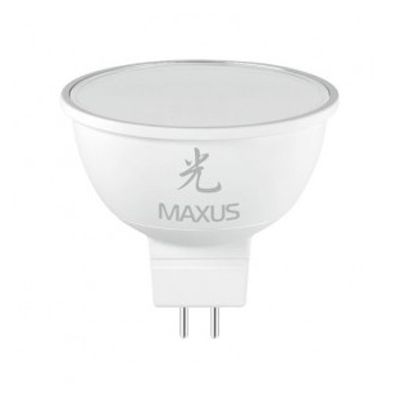 Лампа LED Maxus MR16 1-LED-405 AP 4 Вт GU5.3 теплый свет
