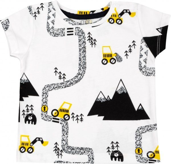 Футболка Фламінго р.74 білий 569-103 