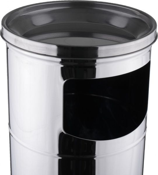 Урна-попільниця EforMetal срібний 495