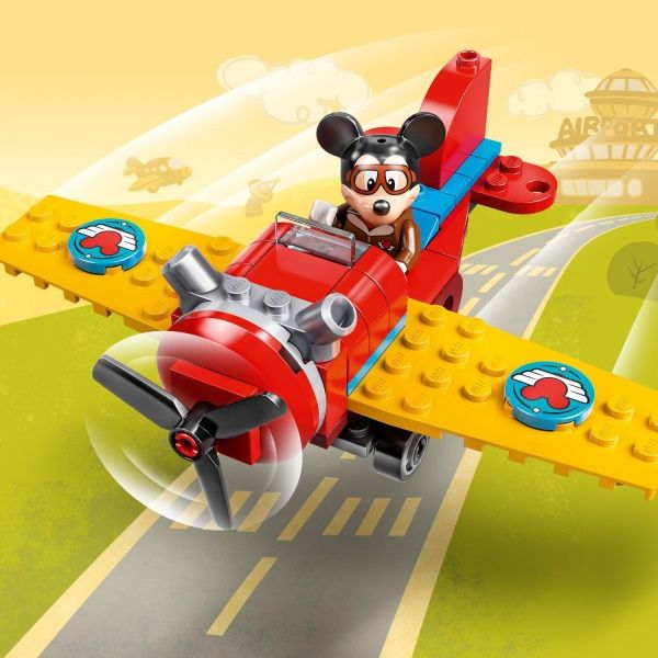 Конструктор LEGO Disney Винтовой самолёт Микки 10772