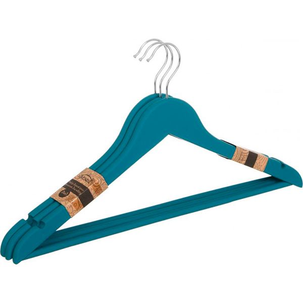 Набор плечиков деревянных для костюмов и рубашек Vivendi 