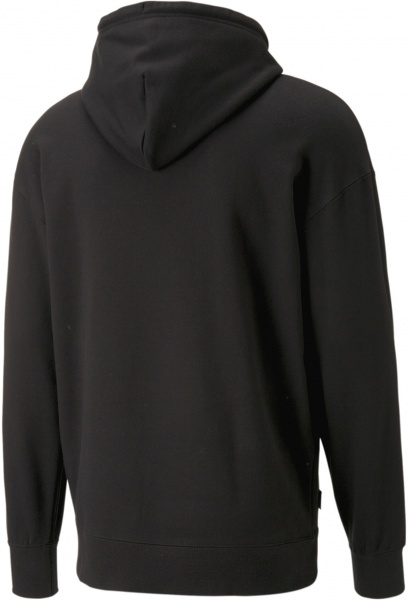 Джемпер Puma PUMA TEAM GRAPHIC HOODIE TR 53825901 р. L чорний
