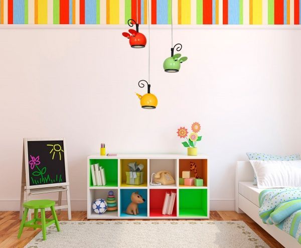 Бра Luminex Mouse 7915 1x40 Вт GU10 червоний 