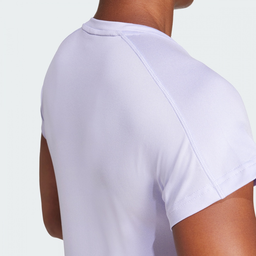 Футболка Adidas TR-ES MIN T JC9564 р.XS фіолетовий