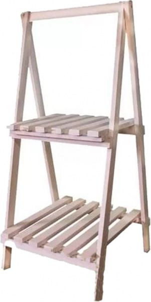 Підставка для рослин Гірка біла 46х45x100 см 