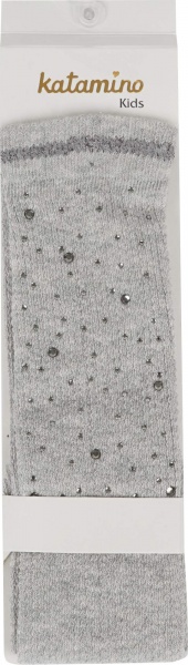 Носки для девочек KATAMINO K14044 р.7-8 серый 