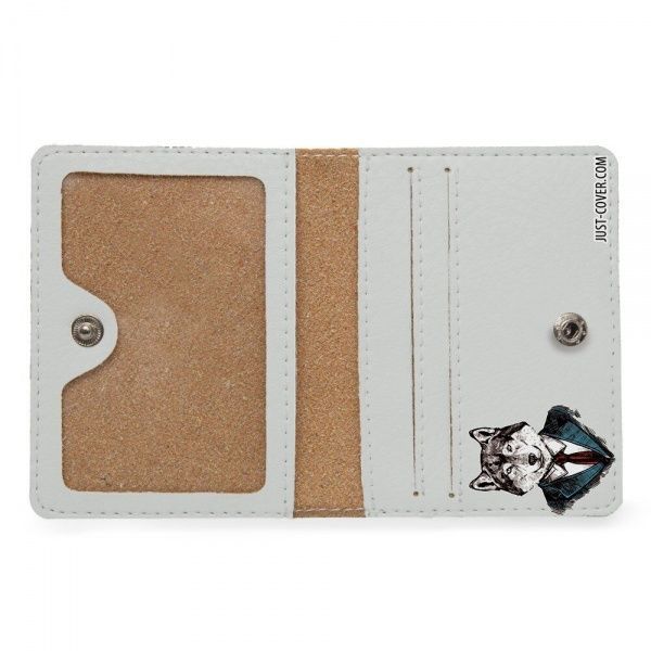 Обкладинка для документів Just Cover! Вовк в костюмі 