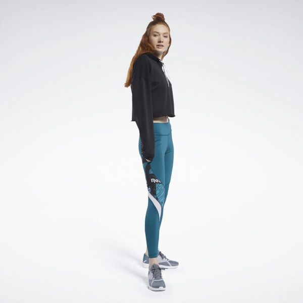 Джемпер Reebok WOR MYT 1/4 Zip Hoo FK6773 р. S черный