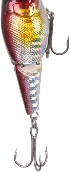 Воблер Clepsydra YE-90-10.5-10 10,5 г 90 мм серебристо-бордово-золотой