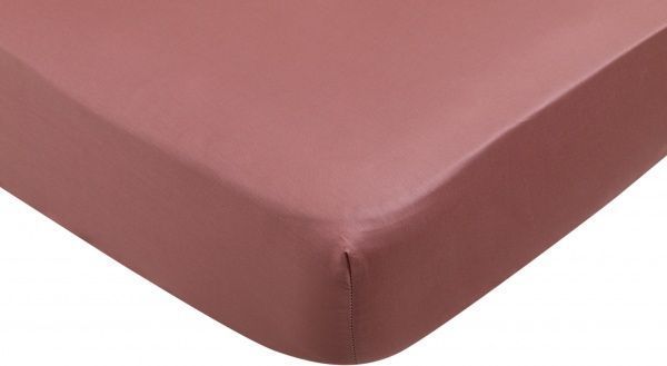 Простирадло на резинці Solid 180x200 см горіховийгоріховий Luna 