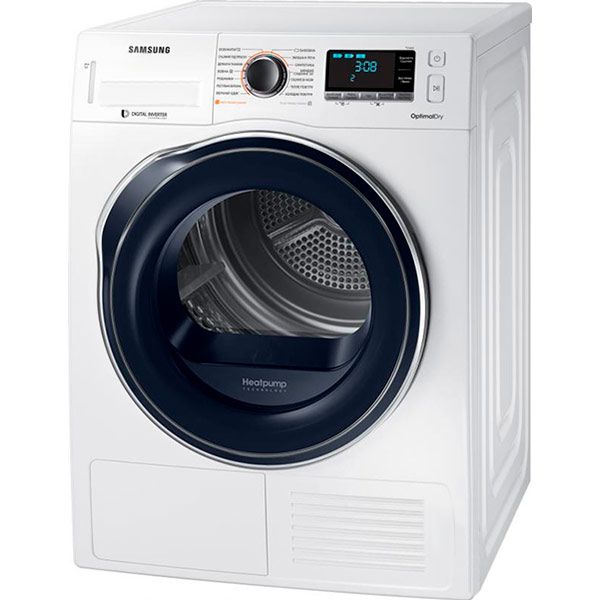 Сушильная машина Samsung DV90M6200CW/UA