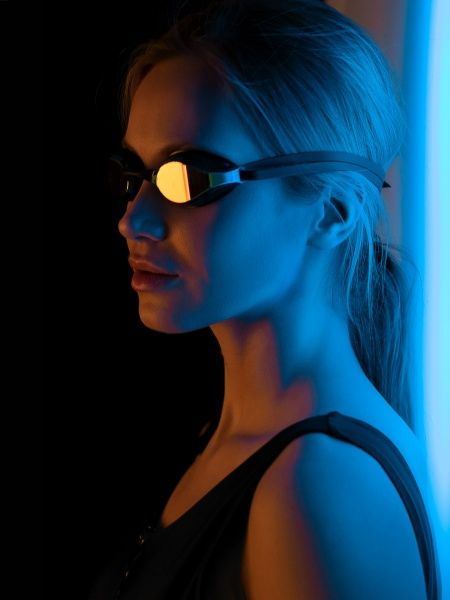 Очки для плавания 4F унисекс OS D4L21-OKU250A-20S one size черный