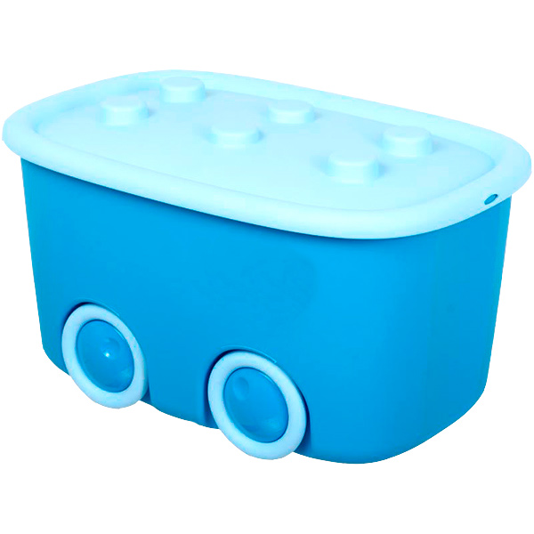 Контейнер для зберігання іграшок Curver Funny box 46 л блакитний 390x320x580 мм