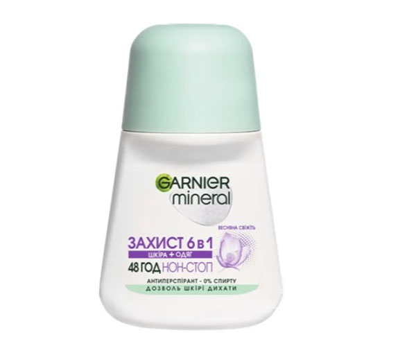 Антиперспирант для женщин Garnier Mineral Захист 5 50 мл