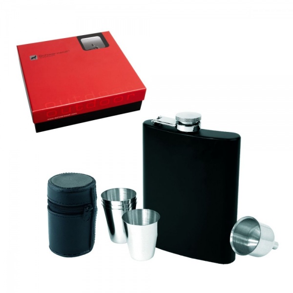 Набор Schwarzwolf фляга и стаканчики Madonie 237 мл F5000200AJ3