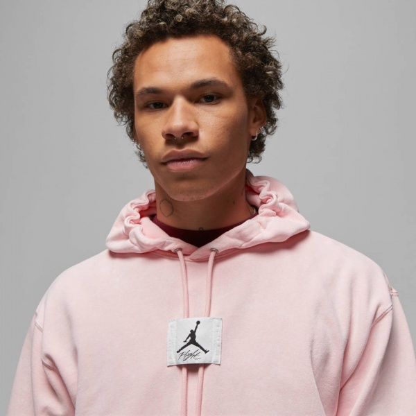 Джемпер Nike M J ESS STMT WASH FLC PO DR3087-610 р. L рожевий