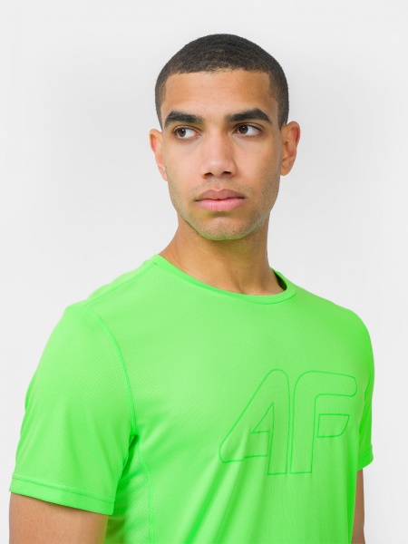 Футболка 4F TSHIRT FNK M384 4FSS23TFTSM384-41N р.3XL зеленый