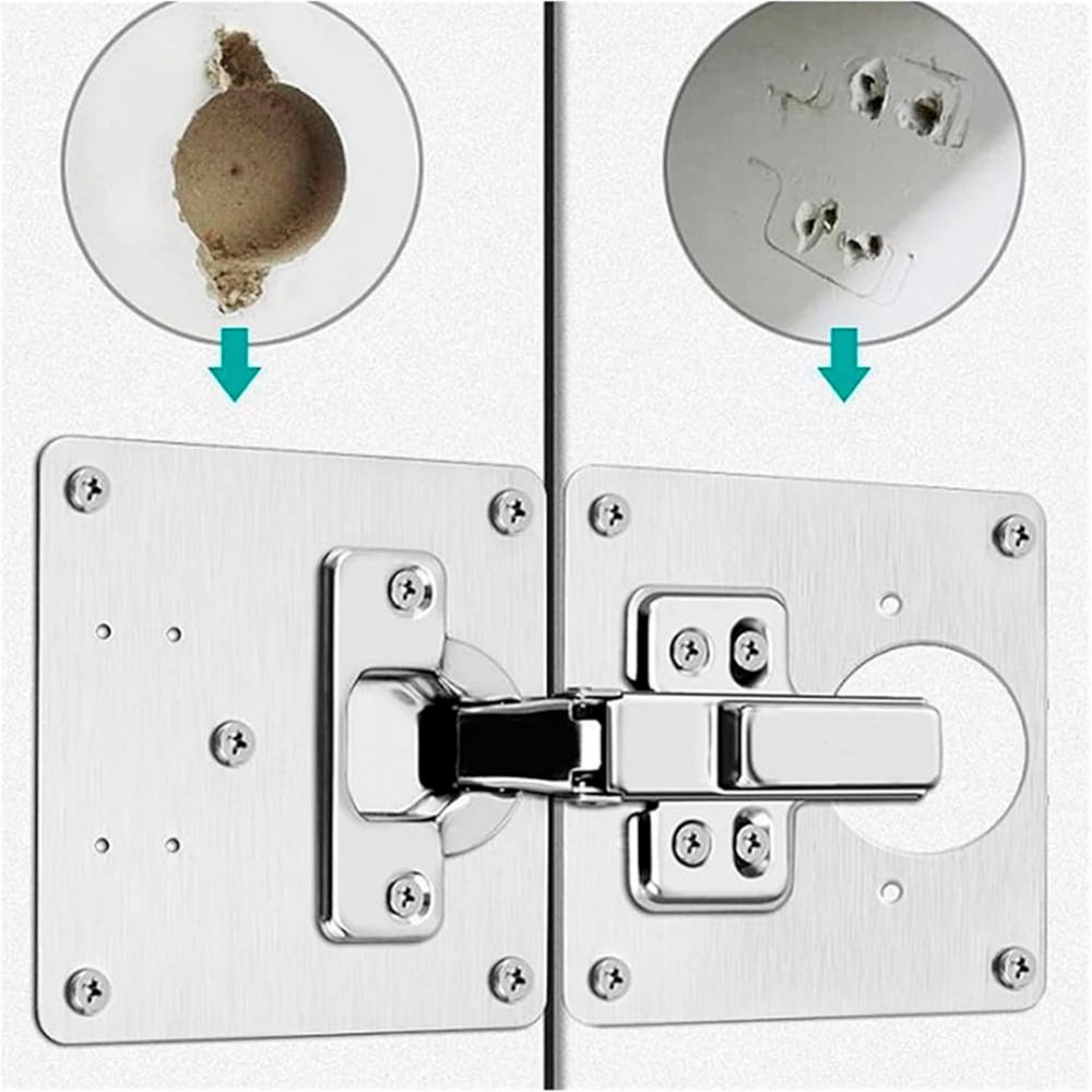 Комплект для ремонту меблевих петель 90x90 мм 68536