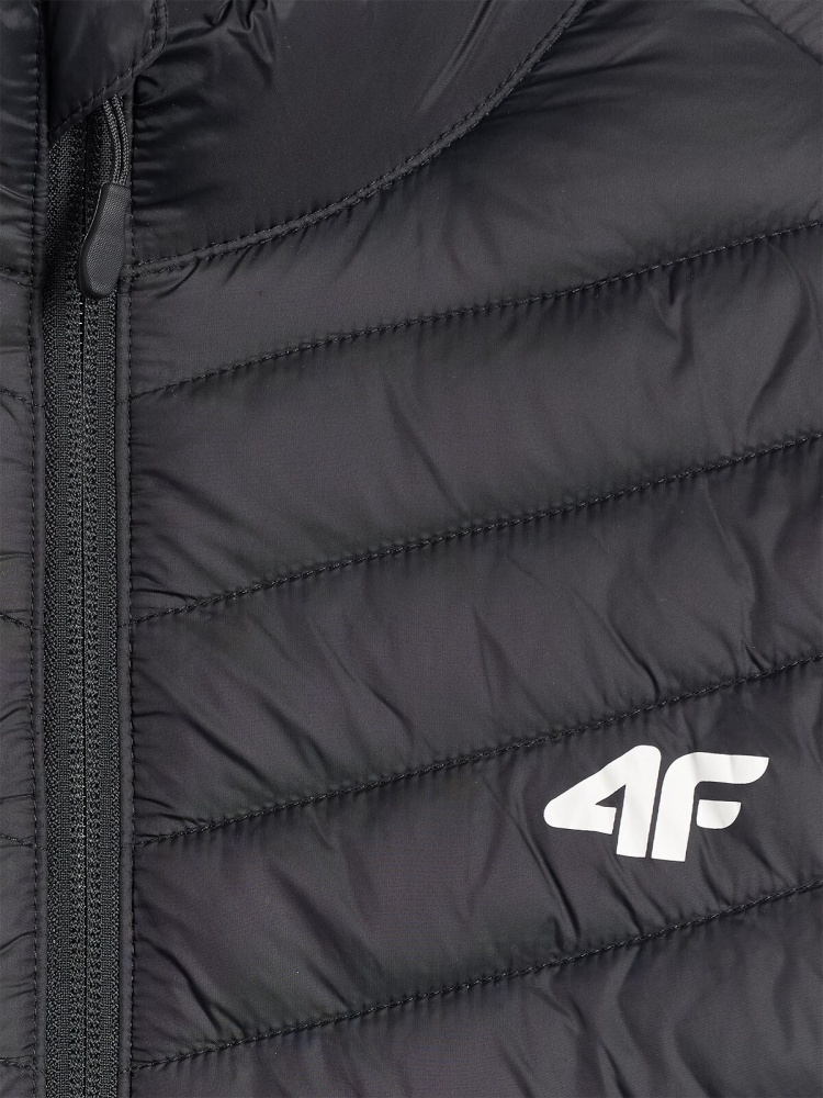 Куртка чоловіча 4F DOWN JACKET M0853 4FWSS26TDJAM0853-20S р.S чорна