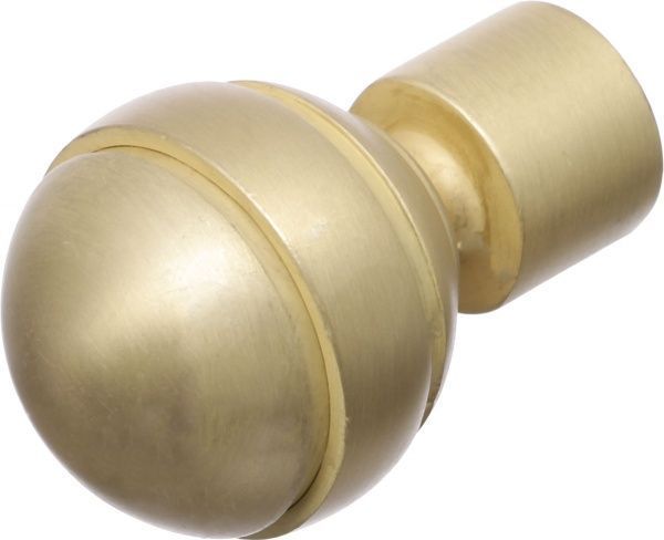 Наконечник Gardinia Kugel Chicago набірний d20 мм золото поліроване 