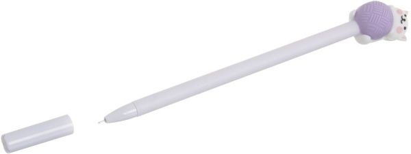 Ручка гелевая Игривый котенок фиолетовый 