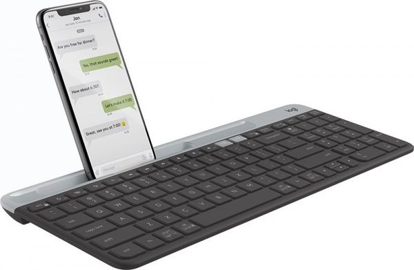 Клавіатура Logitech K580 Slim Multi-Device Wireless Graphite (920-009275) grey 