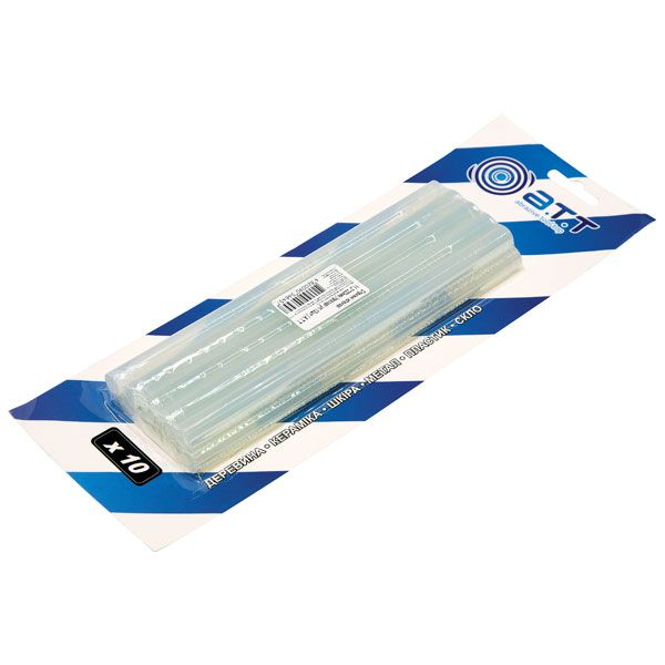 Стержни клеевые A.T.T. 11.2x200 мм прозрачные 10 шт