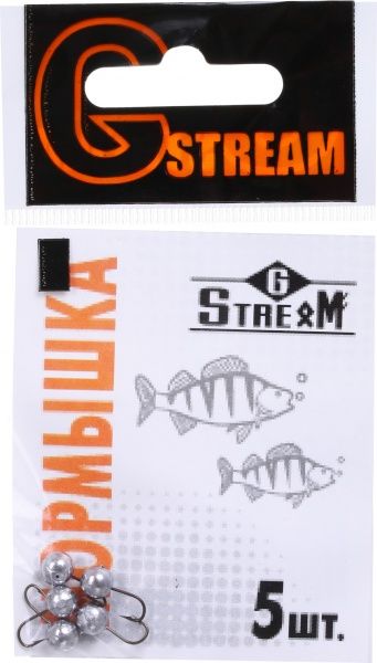 Мормишка GStream Дробинка середня 5 шт.