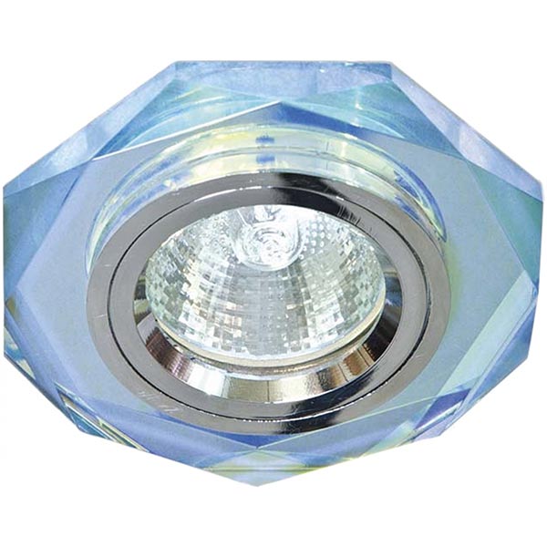 Свiтильник Feron 8020-2 G5.3 мультиколор 7 срібло