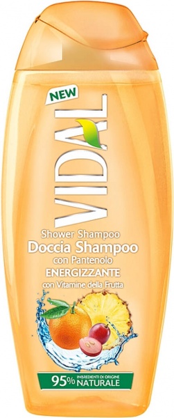 Гель-шампунь Vidal 2 в 1 Энергия 250 мл