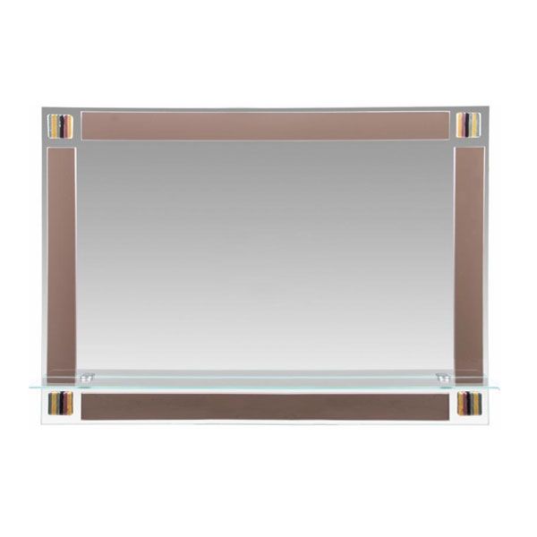 Зеркало ТЕТРА №126 бронза 78х55 